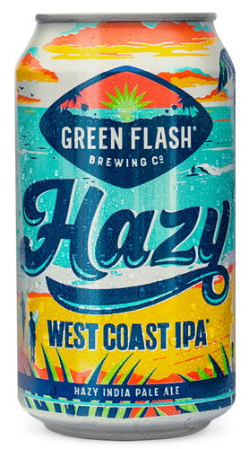 Hazy West Coast IPA Can beer bottle