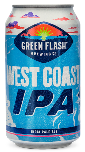 West Coast IPA Can beer bottle